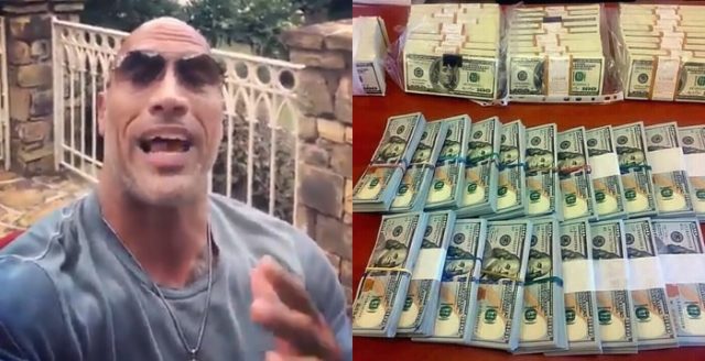 Я оберу 100 щасливців. Кожен отримає по $1 000 000. Треба просто виконати прості інструкції – Дуэйн Джонсон