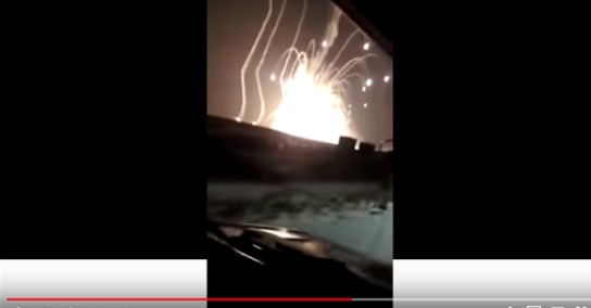 В Росії відразу після пуску впала і підірвалась ракета “С-300” : відео потужного вибуху вразило соцмережі